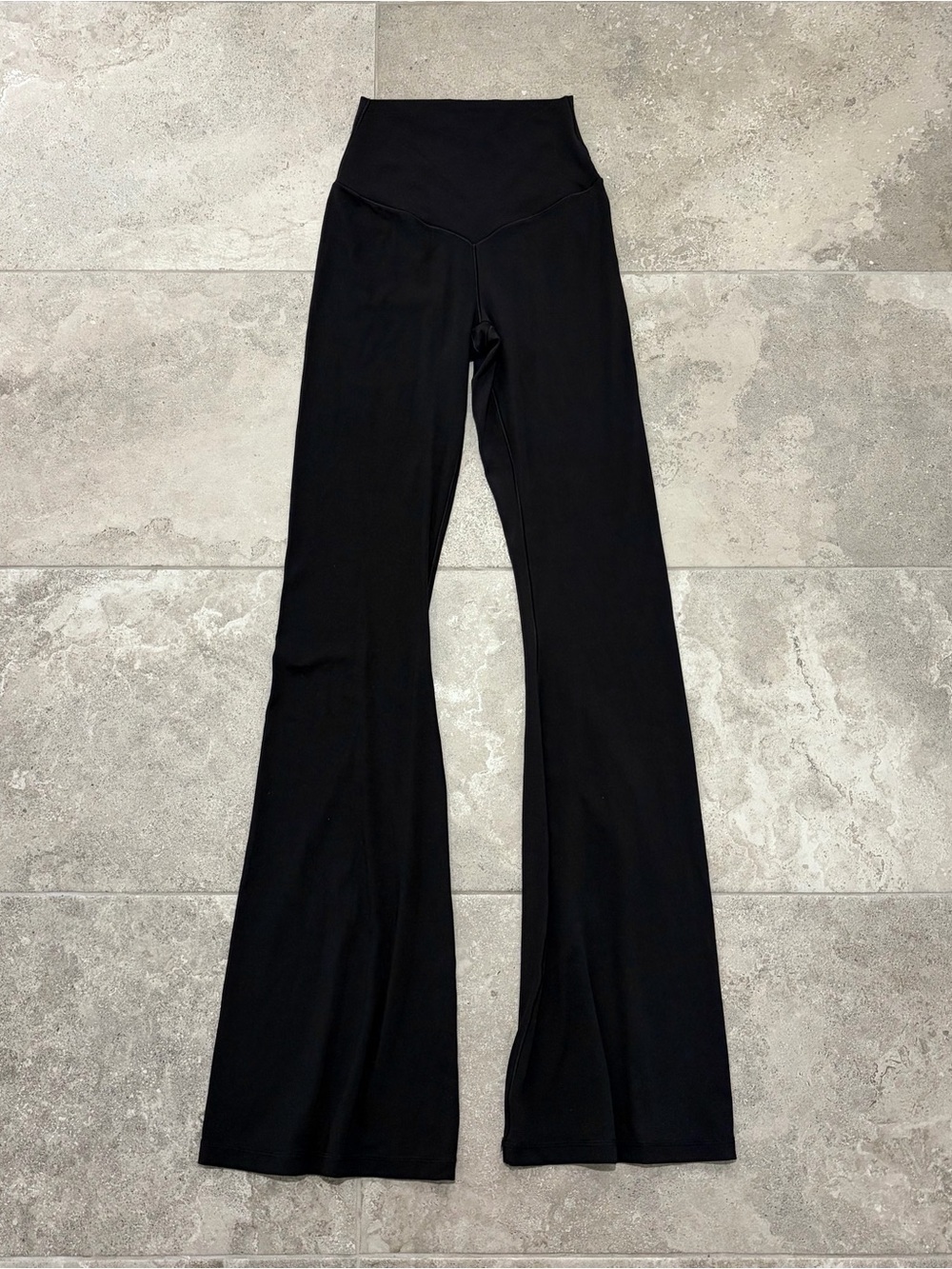 Aerie Offline Crossover Black Flare Leggings